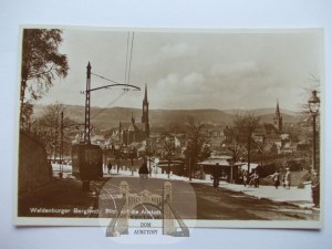 Walbrzych, Waldenburg, tramvaj, cca 1933