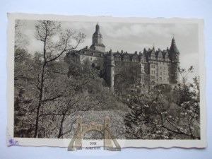 Walbrzych, Książ, castle, photo, ca. 1938