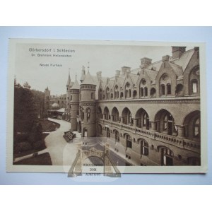 Sokołowsko, Gorbersdorf, hôpital Dr. Brehmer, maison de cure, vers 1925