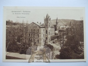 Sokolowsko, Gorbersdorf, Dr. Brehmer Hospital, old cure house, ca. 1925