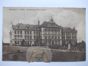 Pilawa, Gnadenfrei, Agricultural School, 1921