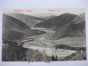Zagórze Śląskie, Schlesiertal, panorama, cca 1912