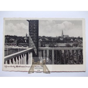 Swidnica, Schweidnitz, panorama, 1942
