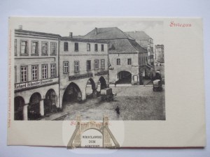 Strzegom, Striegau, Market Square, ca. 1902
