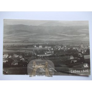 Lubawka, Liebau, panorama, 1930