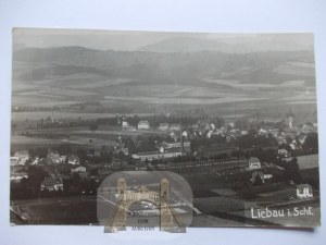 Lubawka, Liebau, panorama, 1930