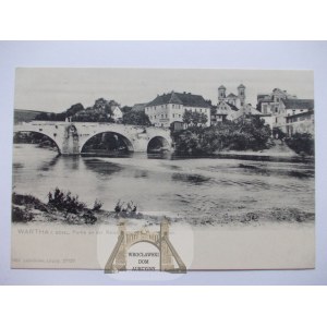 Bardo Ślaskie, Wartha, Panorama, um 1900