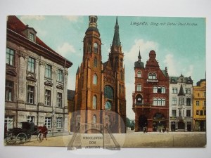Legnica, Liegnitz, church of St. Peter and Paul, ca. 1915