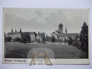 Glogow, Glogau, panorama, 1940