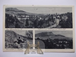 Jerzmanice Zdrój, Bad Hermsdorf, 3 views, 1929