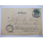 Krosnowice k. Kłodzko, kościół, gospoda, 1902