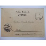 Bystrzyca Kłodzka, Habelschwerdt, wczesna litografia, 1898