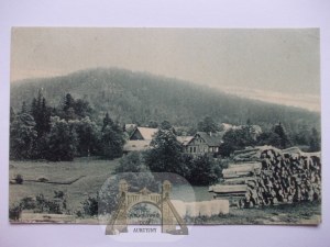 Pokrzywno near Polanica Zdrój, forester's lodge, 1908