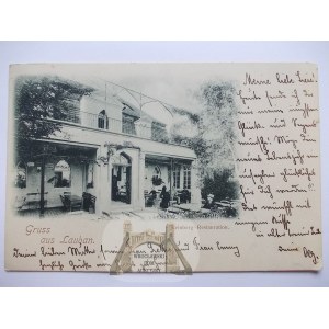 Luban, Lauban, Steinberg restaurant, 1899