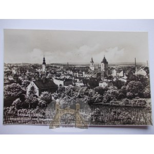 Zielona Góra, Grunberg, panorama, ok. 1935