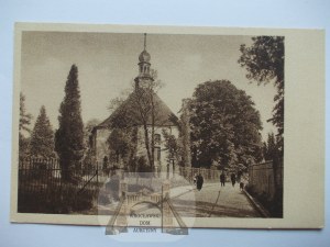 Zary, Sorau, kaple na hřbitově, asi 1925