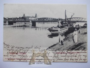 Kostrzyn, Custrin, bridge, 1903
