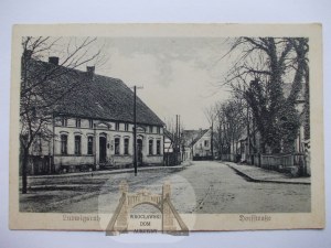 Lubiszyn near Gorzow, street, ca. 1924