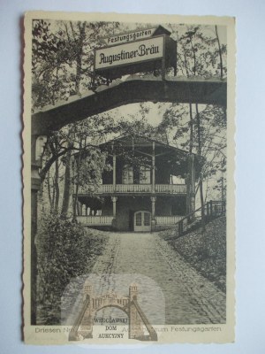 Drezdenko, Driesen, Augustiner-Brau tavern, 1933