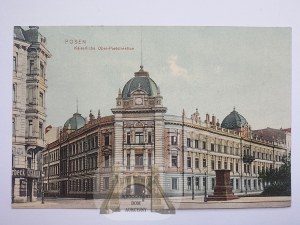 Poznaň, Posen, pošta, 1909