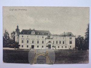 Wroniawy u Wolsztynu, palác, 1917