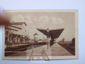 Kościan, železničná stanica, asi 1930