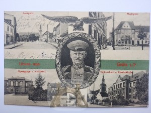 Grodzisk Wielkopolski, Gratz, 4 views, iron cross, Friedrich August, 1915