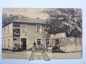 Leszno, Lissa, Zaborowo, reštaurácia Paul Andersch, 1918
