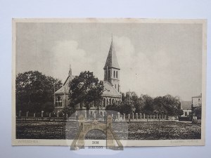 Wreschen, evangelický kostel, asi 1925