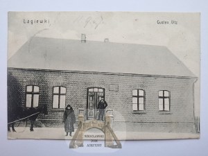 Lagiewki near Września, restaurant, ca. 1910