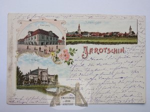 Jarocin, Jarotschin, lithograph, 1899