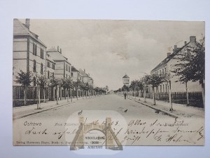 Ostrów Wielkopolski, Ostrowo, Bismarck Street, 1903