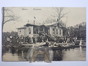 Kalisz, canoe marina, 1913
