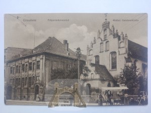 Grudziadz, Graudenz, kostel, 1917