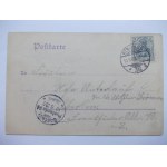 Szczecin, Stettin, szczecińscy śpiewacy, humor, 1903