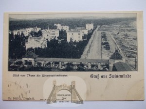 Swinoujscie, Swinemunde, panorama, ca. 1900