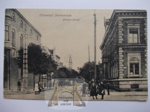 Swinoujscie, Swinemunde, Blucher Street, ca. 1910