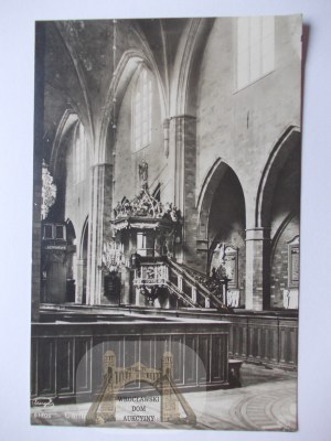 Kamień Pomorski, Cammin, interiér katedrály, 1929