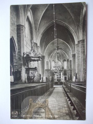 Kamień Pomorski, Cammin, cathedral interior, circa 1930.