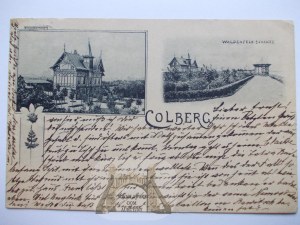 Kolobrzeg, Kolberg, Waldenfels, 1897
