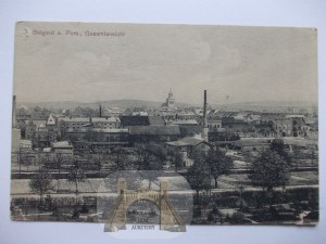 Bialogard, Belgard, panorama, factories, ca. 1914