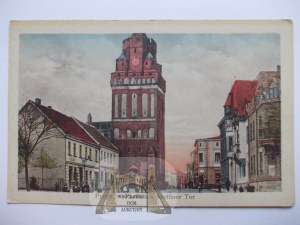 Pyrzyce, Pyritz, Szczecin gate, circa 1920.