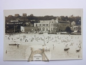 Gdyňa, Poľská riviéra, asi 1935