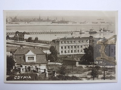 Gdynia, panorama ca. 1935
