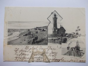 Krynica Morska, Kahlberg, lighthouse, 1905