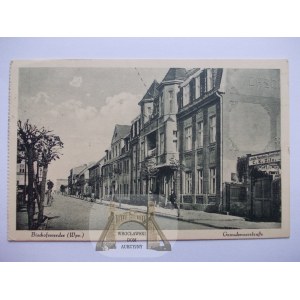 Biskupiec u Nového Města, ulice, 1929