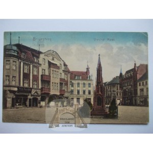 Braniewo, Braunsberg, Rynek, 1918
