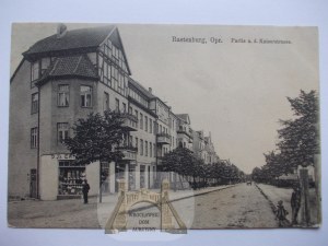 Ketrzyn, Rastenburg, street, 1915
