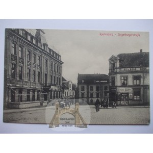 Kętrzyn, Rastenburg, ulice Węgorzewska, kolem roku 1914