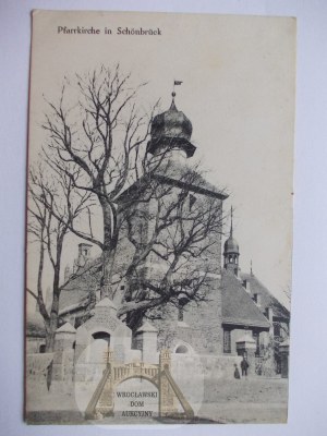 Sząbruk near. Olsztyn, church, ca. 1912